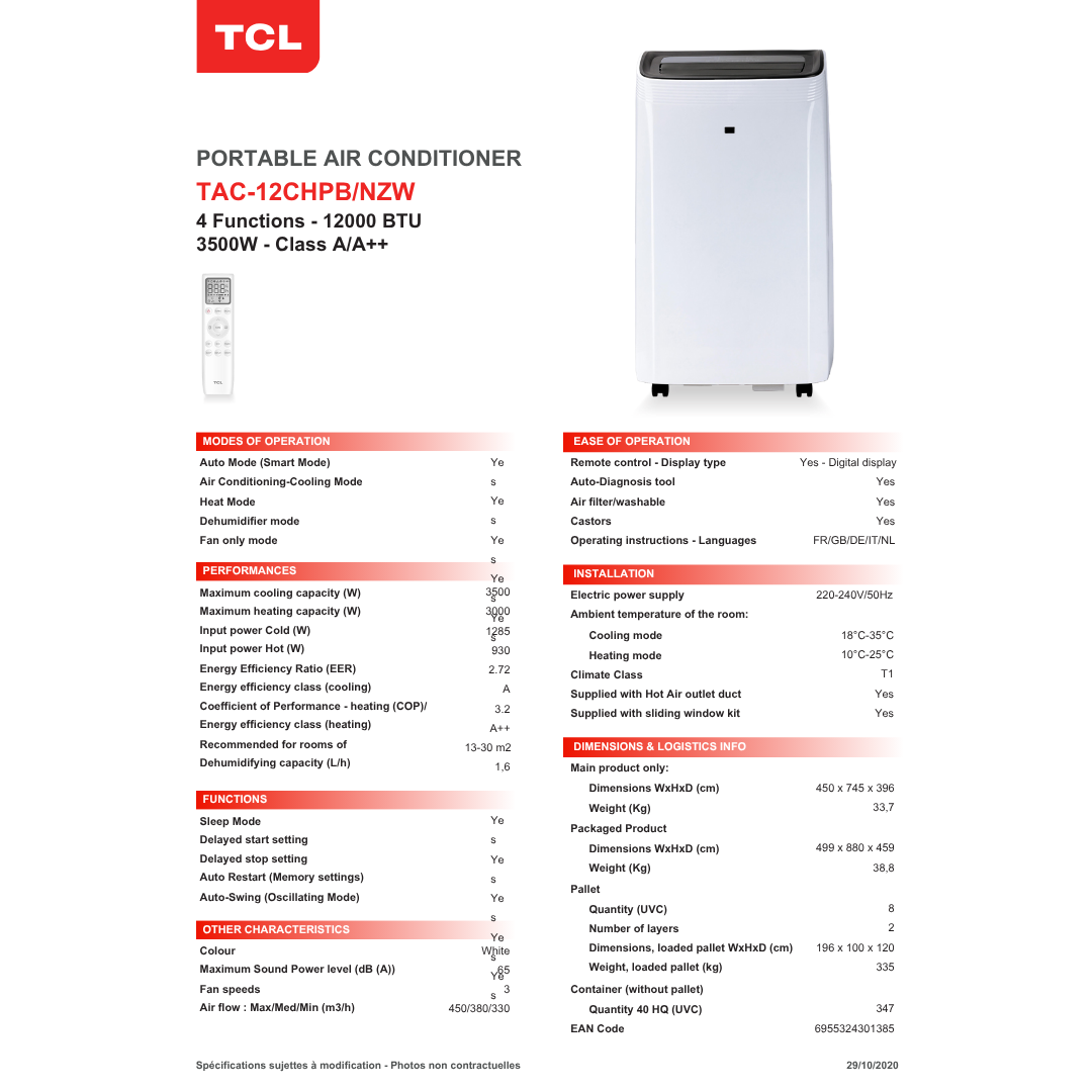 100% mobile 12000 BTU pour seulement 4175 Dhs ? Oui, c’est possible ! – Image 2